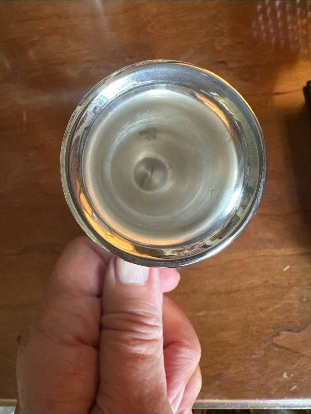 Wallace Silversmiths Vtg Silver-plated Double Cocktail Jigger